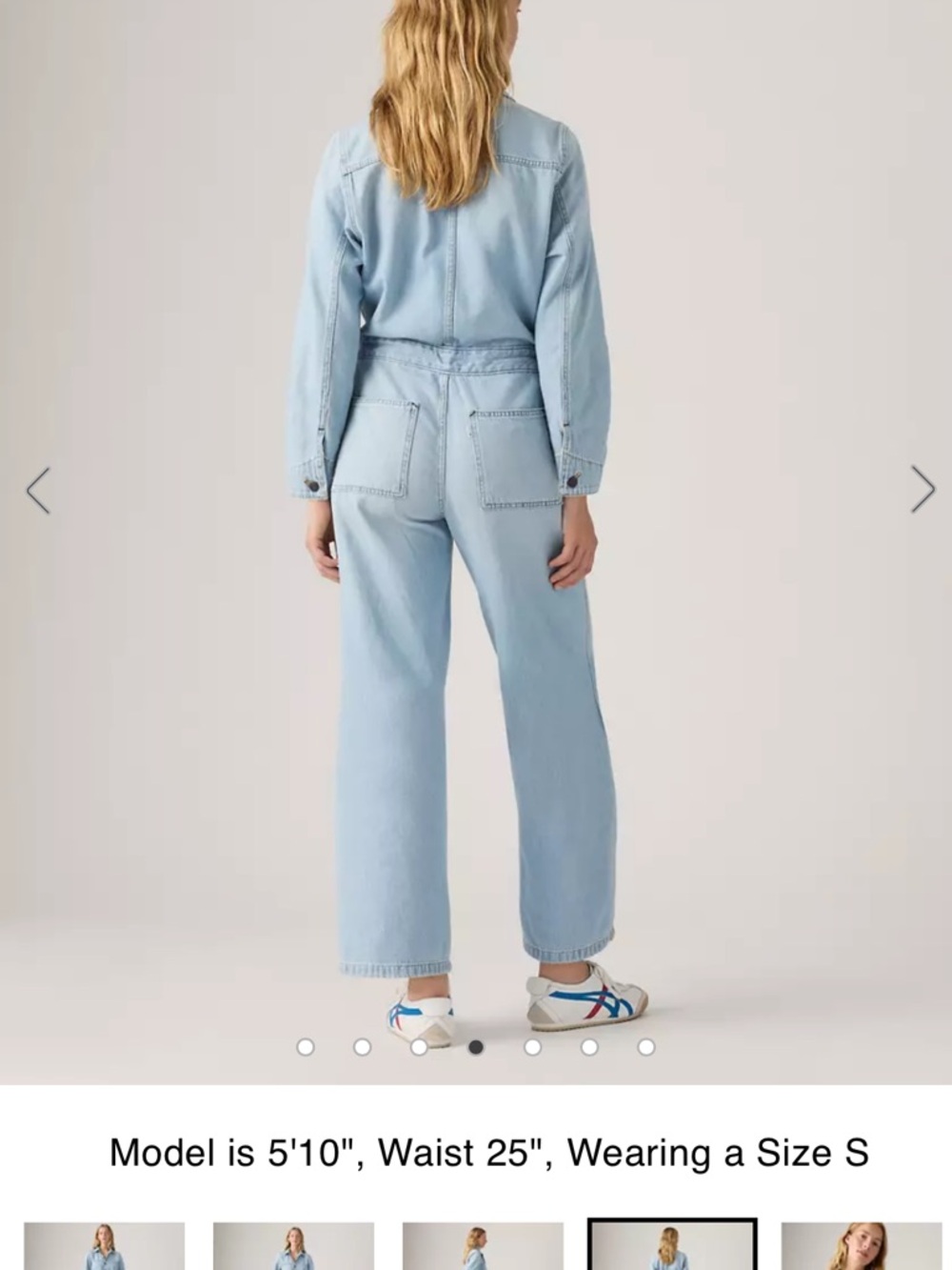 Levi's Black Long-Sleeve Utility Jumpsuit - Picture 4 of 4